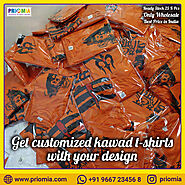 Customized Kawad T-shirt With Your Design For Wholesale