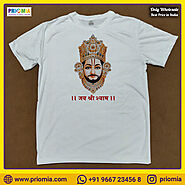 Customized Khatu Shyam T-shirts With Your Design For Wholesale