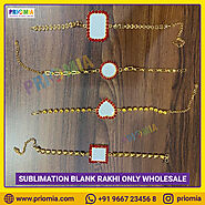 Sublimation Blank Rakhi For Only Wholesale