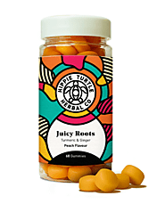 Juicy Roots Turmeric & Ginger Gummies