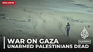 Palestinians killed waving white fabric: Israeli army shoots two unarmed men dead