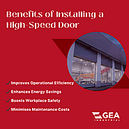 Top Benefits of High-Speed Doors by GEA Industrial