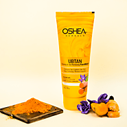 Buy Ubtan Glowing & Tan Removing Face Wash For All Skin Types – Oshea Herbals