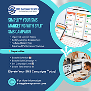 Simplify Your SMS Marketing with SMSGatewayCenter’s Split SMS Campaign Feature – SMS Gateway Center