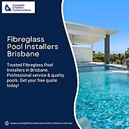 Fibreglass Pool Installers Brisbane