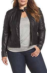 Flattering Women's Plus Size Leather Jackets - Style and Comfort Combined