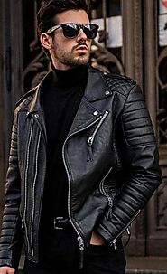 Timeless Men's Black Leather Jackets - Sleek and Versatile Styles