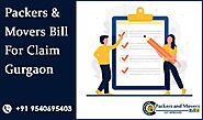 100% Valid GST Packers and Movers Bill for Claim Gurgaon