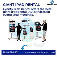 USA Giant iPad Rentals