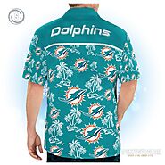 Miami Dolphins Tropical Hawaiian Shirt Limited Edition, Dolphins Merchandise - SportySwagZone