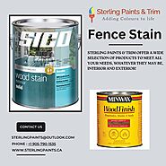 Best Stains and Sealers in Brampton