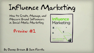 Influence Marketing Book: Teaser Trailer 1