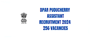 DPAR Puducherry Assistant Recruitment 2024 - 256 Vacancies Apply Now