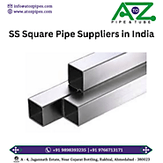 Reliable SS Square Pipe Suppliers in India - AtoZPipes