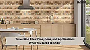 Travertine Tiles: Pros, Cons, and Applications | What You Need to Know | We8international