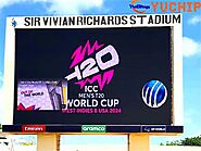 Eco Pro P10.42 LED Screen Outdoor For T20 World Cup - YuChip LED