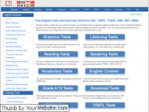 Free English Tests and Exercises Online for ESL, TOEFL, TOEIC, GRE, SAT, GMAT
