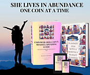 She lives in abundance one coin at a time