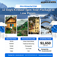 Hire Himachal Cab’s Kinnaur & Spiti Tour Packages – Book Your Dream Trip Now!