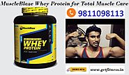 Muscle Blaze Whey Protein to Blaze up Muscle Growth