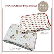 Shop Cozy Muslin Baby Blankets Online At Little West Street