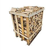 Buy Classic Crate Of Kiln-Dried Ash Logs At £270.00 From Thomson Wood Fuel Ltd