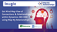 Mind Map View of Relationships or Connections between Dynamics 365 CRM records