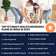 Best 10 Family Health Insurance Plans India