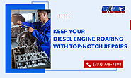 Power Up Your Performance with Professional Diesel Repair