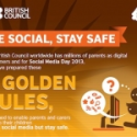 5 Golden Rules to Keep Children Safe on Social Media #Infographic #StaySafe
