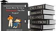 How to Write Bibliography for Project? Learn With examples