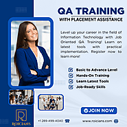 QA Training with Placement in Canada