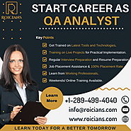 Book QA Analyst Training in Toronto