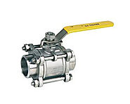 Ridhiman Alloys is a well-known supplier, stockist, manufacturer of Three Piece Ball Valves in India