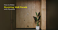 How to Make Stunning Wall Panels with Plywood - Sharonply