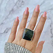 Blue Tiger Eye Ring: Bold and Beautiful