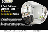 7 Best Bathroom Lighting Ideas for Bathroom Remodeling Willis