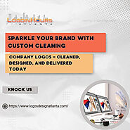 9966609 cleaning company logo design 185px