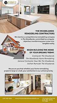 The Woodlands Home Remodeling Facilities