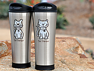 For the pet lover: Tail Therapy coffee tumbler