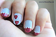 Simple Valentine Day Nail Design - Luv4BeautyBlog