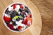 Greek Yogurt with Fresh Berries