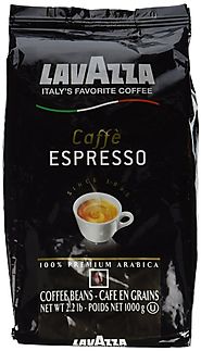 Amazon.com : Lavazza Caffe Espresso 100% Premium Arabic Whole Bean Coffee (2.2 lbs)
