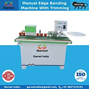 Manual Edge Banding Machine With Trimming, Buffing And End Cutting Functions