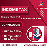 Income Tax Return E-Filing Course