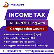 Income Tax Return e-Filing Course