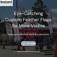 Fly Your Colors: Vibrant Feather Flags to Boost Your Brand!