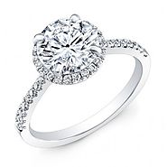 Halo Style Diamond Engagement Rings