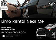 Limo Rental Near Me – Nationwide Chauffeured Services