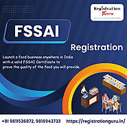 FSSAI Registration Online in India